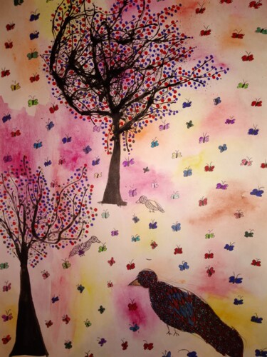 "Весна" başlıklı Tablo Art-Teodora tarafından, Orijinal sanat, Suluboya