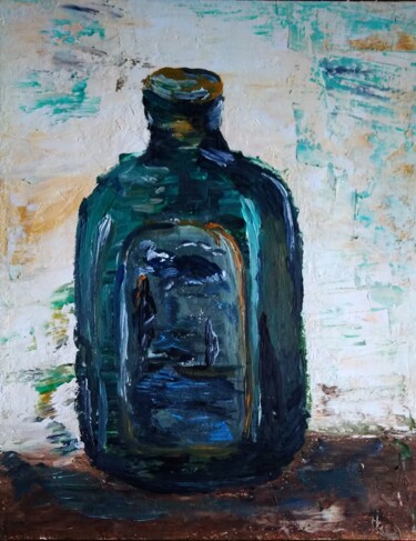 "Bottle" başlıklı Tablo Art-Teodora tarafından, Orijinal sanat, Petrol