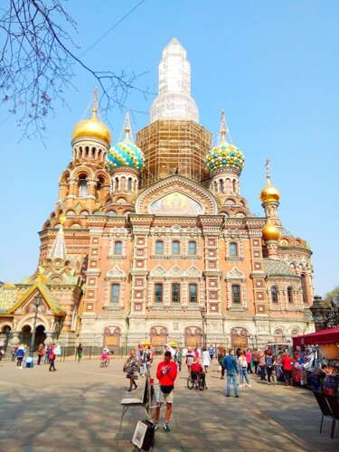 Fotografie getiteld "Orthodox Cathedral…" door Art-Teodora, Origineel Kunstwerk, Digitale fotografie