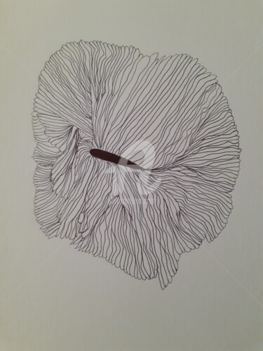 "" Singulière " 3" başlıklı Tablo Art'Tuitive tarafından, Orijinal sanat, Tükenmez kalem