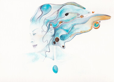绘画 标题为“AZTEC” 由Art-Water, 原创艺术品, 油