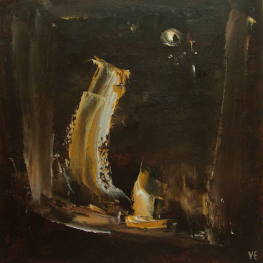 When you are not noticed, oil painting, myth ar Картина под названием "When you are not no…" - Evgeny Yudin, Подлинное произведение искусства, Масло Установлен на картон