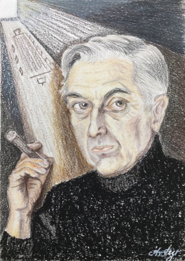 Ken Adams Peinture intitulée "Ken Adams" par Arstyr, Œuvre d'art originale, Huile