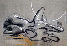 Painting titled "Foxes  Bay" by Stanislav Lishansky, Original Artwork