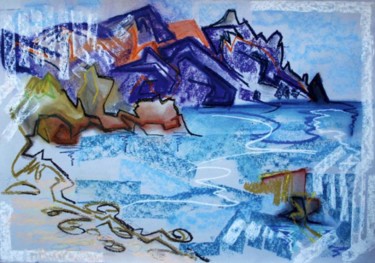 Drawing titled "" Kara-Dag  Mount "" by Stanislav Lishansky, Original Artwork