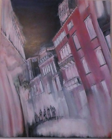 Painting titled "Venedig Impressionen" by Urs, Original Artwork, Acrylic