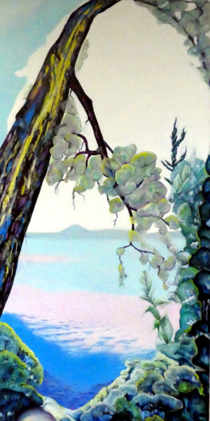 Pittura intitolato ""Portofino"    Ort…" da Urs, Opera d'arte originale, Olio