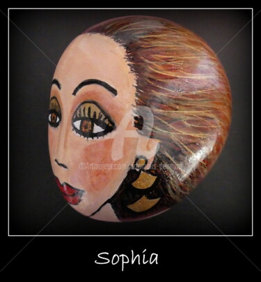 Painting titled "SOPHIA" by Artamelis, Original Artwork, Acrylic