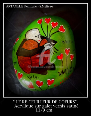 Painting titled "LE RE- CUEILLEUR DE…" by Artamelis, Original Artwork, Acrylic