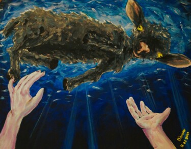 Malerei mit dem Titel ""Безметежность" | "…" von Anna-Dinara Kharitonova (ARTANDI), Original-Kunstwerk, Öl