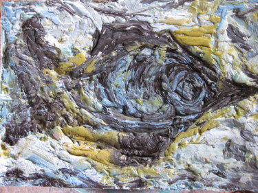 Pintura titulada "Fósil" por José Luis Ansón Gómez, Obra de arte original, Otro