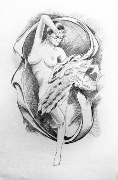 Картина под названием "flamenco-77-1.jpg" - Askold, Подлинное произведение искусства