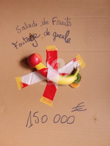 Fotografía titulada "Salade de fruits" por Isabelle Cussat (Artassuc), Obra de arte original, Fotografía no manipulada