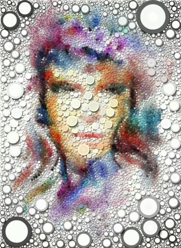 Arte digitale intitolato "mosaic-mosaic5.jpg" da Isabelle Cussat (Artassuc), Opera d'arte originale