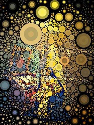 Arte digitale intitolato "mosaic-mosaic12.jpg" da Isabelle Cussat (Artassuc), Opera d'arte originale