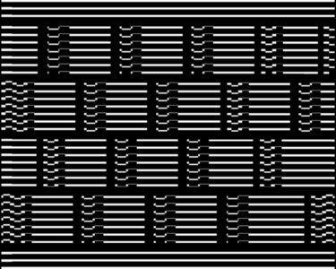 Digital Arts με τίτλο "Tissage" από Artauxmurs, Αυθεντικά έργα τέχνης, Ψηφιακή ζωγραφική