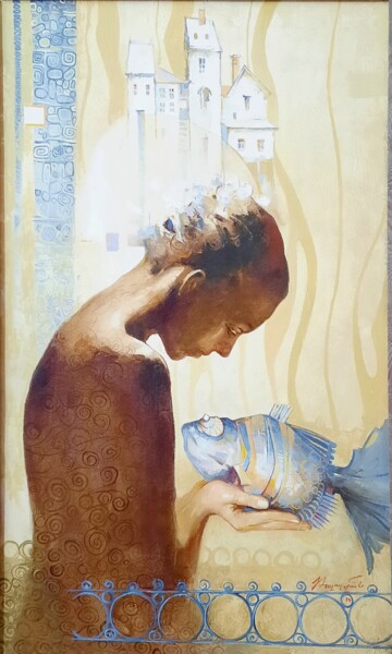 Painting titled "Dream" by Artavazd Talalyan, Original Artwork, Oil
