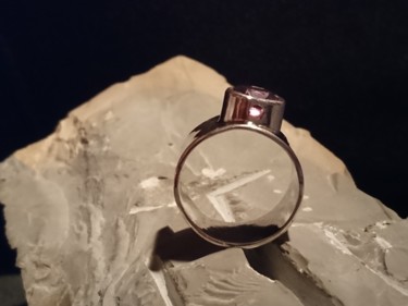 Diseño titulada "Bague Argent et Amé…" por Ludovic Cussigh, Obra de arte original, Joyas