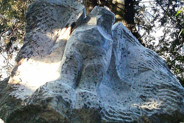 Escultura intitulada "Envol-Subtil" por Ludovic Cussigh, Obras de arte originais, Pedra
