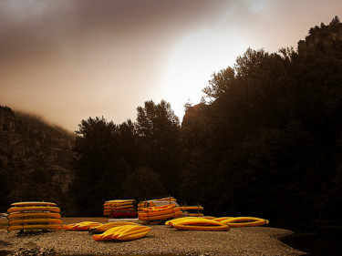 Photographie intitulée "Gorges du Tarn -Ste…" par Ludovic Cussigh, Œuvre d'art originale, Photographie numérique