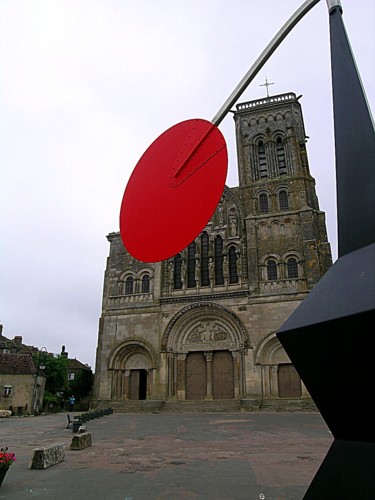 Fotografia zatytułowany „Calder à Vezelay” autorstwa Ludovic Cussigh, Oryginalna praca, Fotografia cyfrowa