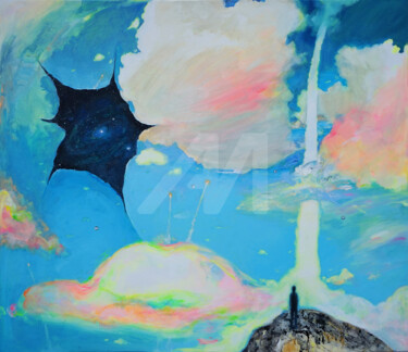 Illusion of reality Painting titled "Illusion of reality" by Anastasia Balabina, Original Art, Oil