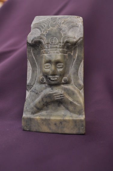 Sculpture intitulée "Inca" par Sebastien Devore (Art-bracadabrac), Œuvre d'art originale, Pierre