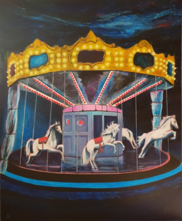 Laissons-les s'en aller ( regardez les zooms avec) Peinture intitulée "Laissons-les s'en a…" par Sebastien Devore (Art-bracadabrac), Œuvre d'art originale, Acrylique