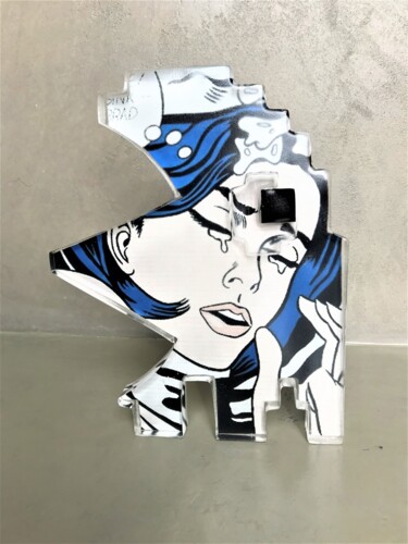 雕塑 标题为“Pop Tears - Score 0…” 由Artcadebites, 原创艺术品, 树脂