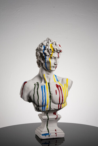 "Colours of David Ha…" başlıklı Heykel Dervis Yusuf Akdemir tarafından, Orijinal sanat, Rezine