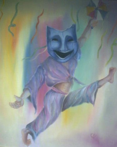 Painting titled "Frevo Dance" by Visual Art Web, Original Artwork