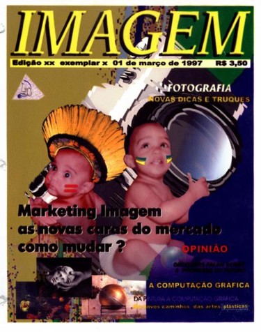 Digital Arts titled "Magazine cover Study" by Visual Art Web, Original Artwork