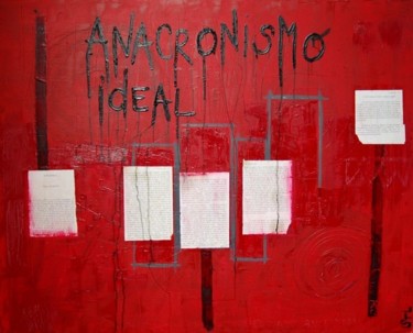 Peinture intitulée "Anachronismo ideal" par Stl, Œuvre d'art originale