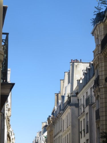Photographie intitulée "Ciel bleu à Paris" par Artcouleur S, Œuvre d'art originale, Photographie numérique