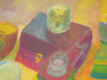 Painting titled "Goûter coloré" by Artcouleur S, Original Artwork, Other