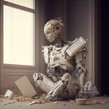 Arts numériques intitulée "Abandon" par Artcypia, Œuvre d'art originale, Image générée par l'IA