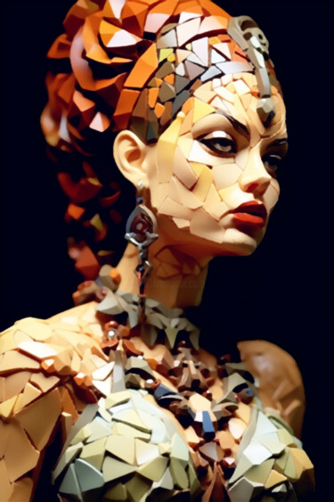 "La reine au coeur b…" başlıklı Dijital Sanat Artcypia tarafından, Orijinal sanat, AI tarafından oluşturulan görüntü