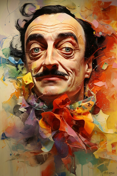 Digitale Kunst mit dem Titel "Dali" von Artcypia, Original-Kunstwerk, KI-generiertes Bild