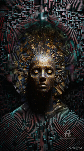Arts numériques intitulée "Intelligence Artifi…" par Artcypia, Œuvre d'art originale, Image générée par l'IA
