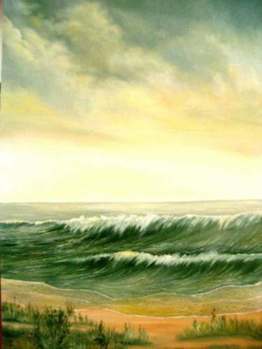 Peinture intitulée "Paysage" par Christian Geai, Œuvre d'art originale