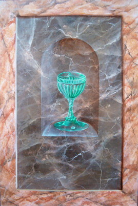 Peinture intitulée "verre en transparen…" par Christian Geai, Œuvre d'art originale