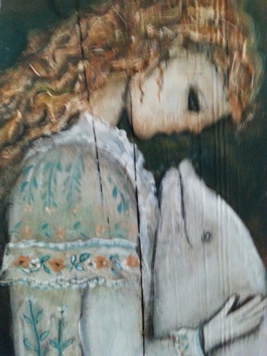 Pintura titulada "Amor sublime.....pa…" por Maika, Obra de arte original, Acrílico