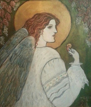 Pintura titulada "Buscar a Dios" por Maika, Obra de arte original, Acrílico