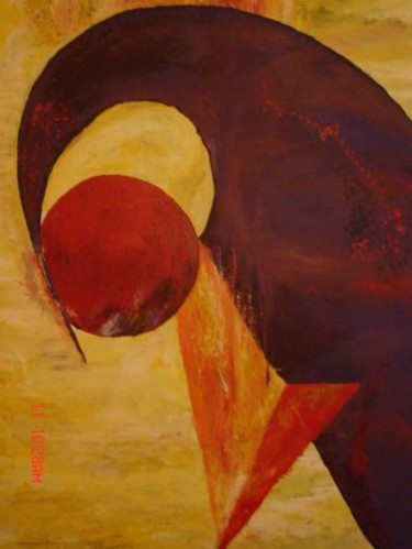 Pintura titulada "En torno al Círculo…" por Gabriela Borges Carvalho, Obra de arte original