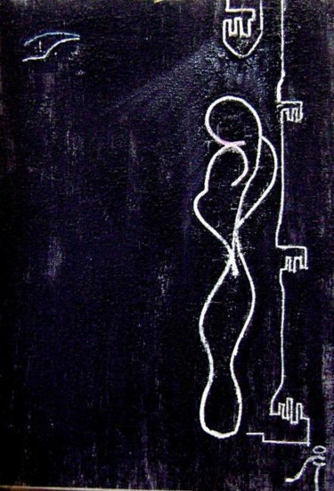 Pintura titulada "REENCUENTRO." por La Mandala.Julio Alberto Schipilov, Obra de arte original