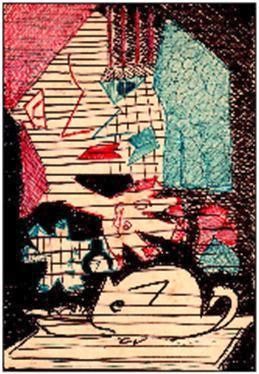 Dibujo titulada "Homenaje a Picasso…" por Jorge Washington Verde Ramos, Obra de arte original, Otro