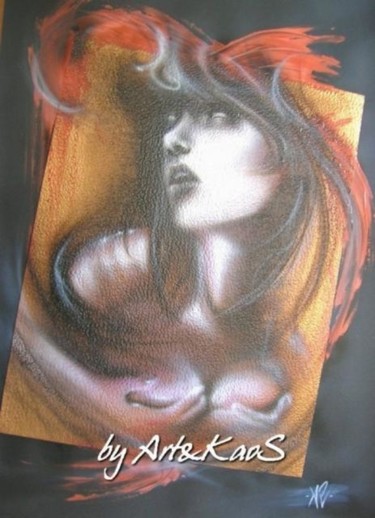 Malarstwo zatytułowany „"Passion..."” autorstwa Artekaos, Oryginalna praca, Natryskiwacz