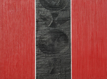 Peinture intitulée "Telón Rojo" par Juanma Luna (Arteluny), Œuvre d'art originale, Acrylique
