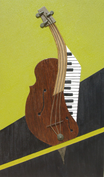 Pintura titulada "Pianonchelo" por Juanma Luna (Arteluny), Obra de arte original, Acrílico