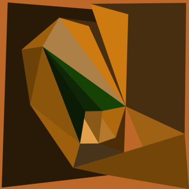 Digitale Kunst mit dem Titel "Fantasía Geométrica" von Juanma Luna (Arteluny), Original-Kunstwerk, Digitale Malerei